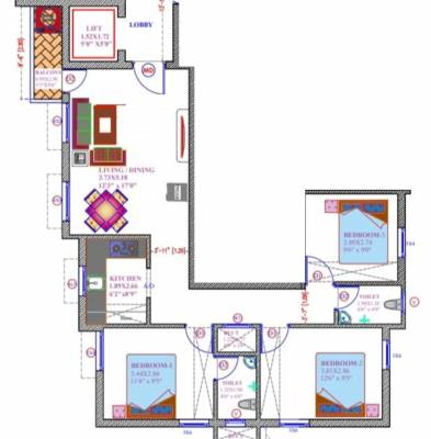  vaishnavi-apartments Floor Plan Floor Plan