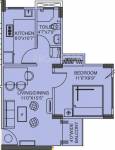 Siddha Aangan (1BHK+1T (570 sq ft) 570 sq ft)