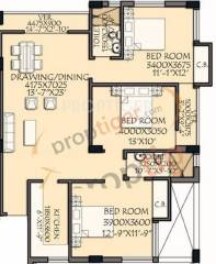 Shreeram Sreeram Enclave (3BHK+2T (1,606 sq ft) 1606 sq ft) Shreeram Sreeram Enclave (3BHK+2T (1,606 sq ft) 1606 sq ft)