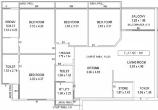 Floor Plan gulmohar Floor Plan Floor Plan