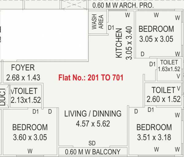  harsiddhi-om-shivay-heights Floor Plan Floor Plan
