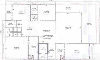  waves Floor Plan Upper Level Penthouse Plan