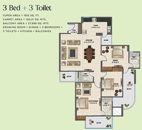 Floor Plan zenith-tower-a Floor Plan Floor Plan