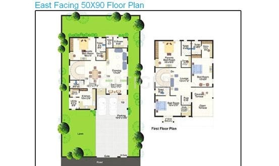 Aparna County Floor Plan (4BHK+4T)