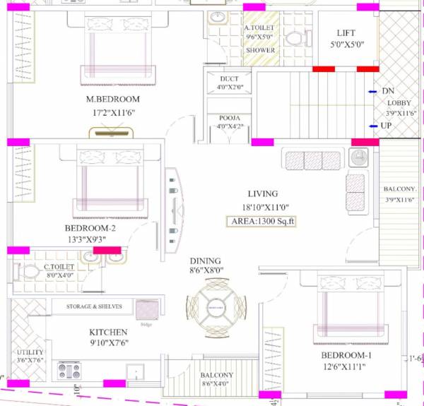  apartment Floor Plan Floor Plan