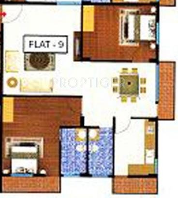 Resouces White Clouds (2BHK+2T (1,212 sq ft) 1212 sq ft)