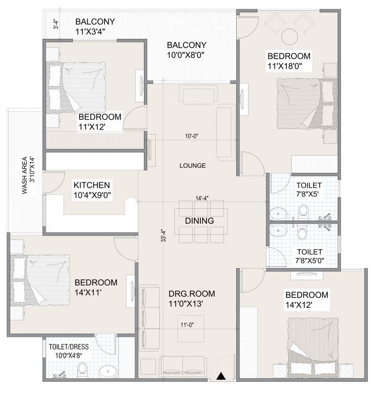 Floor Plan madhuban diamond heights Floor Plan Floor Plan