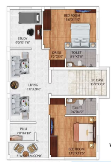  kokila-dream-home Floor Plan First Floor Plan