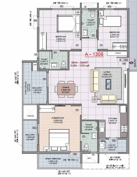  orchid Floor Plan Floor Plan