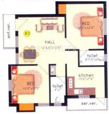 Vinayagga Vinayagga Homes (2BHK+2T (816 sq ft) 816 sq ft)