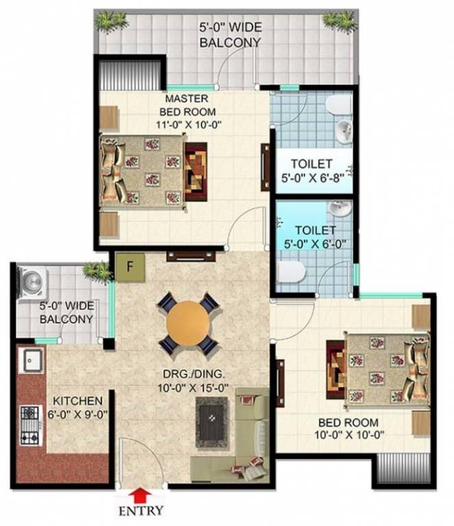  blossom pmay ph 1 block x Floor Plan Floor Plan