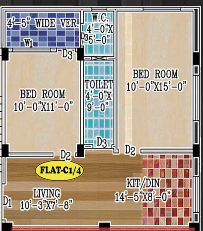  bee gee complex Floor Plan Floor Plan