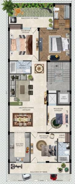 Floor Plan mg-skys-255-sq-yd Floor Plan Floor Plan