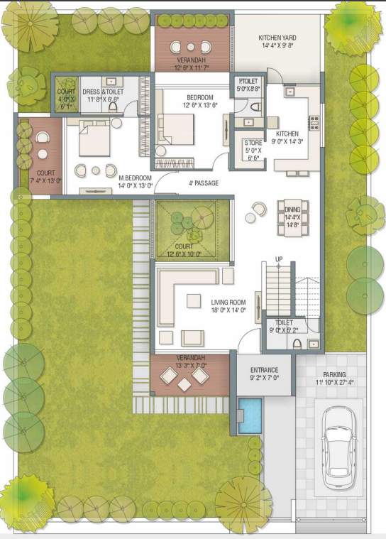  the lake side Floor Plan Ground Floor Plan