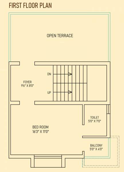  madhav-upvan-1 Floor Plan First Floor Plan