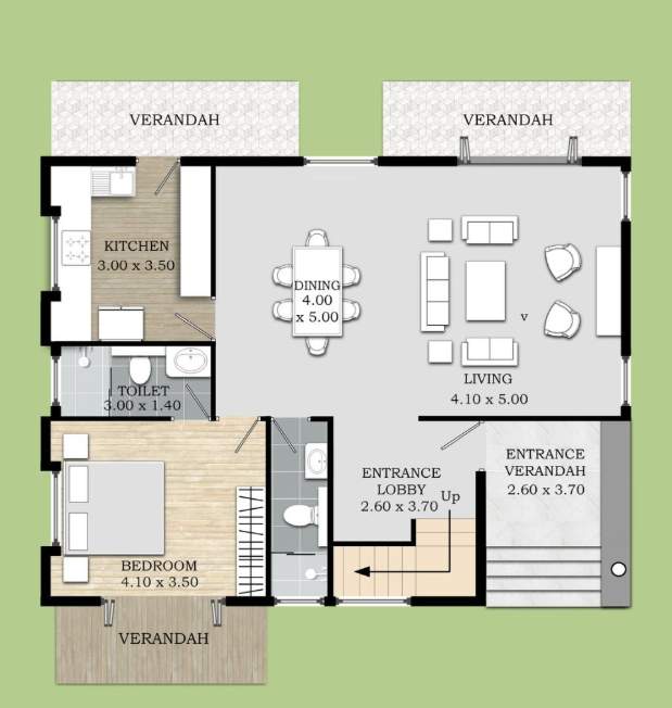  bairro alto chicalim Floor Plan Ground Floor Plan