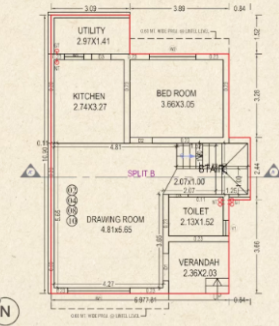 shridhar villa Floor Plan Ground Floor Plan
