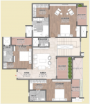 Upper Level Duplex Plan  insignia Floor Plan Upper Level Duplex Plan