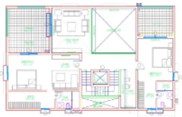  signature villas Floor Plan First Floor Plan
