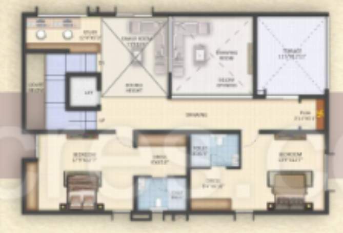  signature villas Floor Plan First Floor Plan
