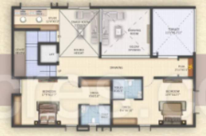  signature villas Floor Plan First Floor Plan