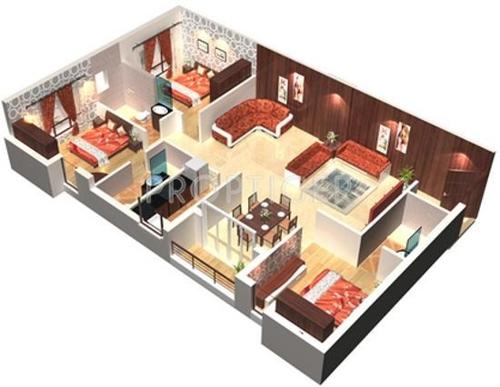 SKDJ New Alipore Green (3BHK+3T (1,797 sq ft) 1797 sq ft) SKDJ New Alipore Green (3BHK+3T (1,797 sq ft) 1797 sq ft)