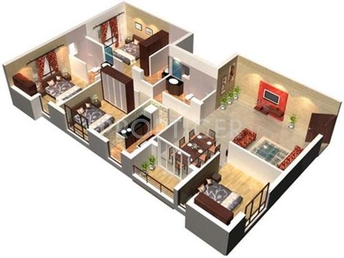 SKDJ New Alipore Green (4BHK+4T (2,031 sq ft) 2031 sq ft) SKDJ New Alipore Green (4BHK+4T (2,031 sq ft) 2031 sq ft)