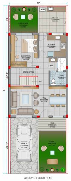  malwa-enclave Floor Plan Lower Level Duplex Plan