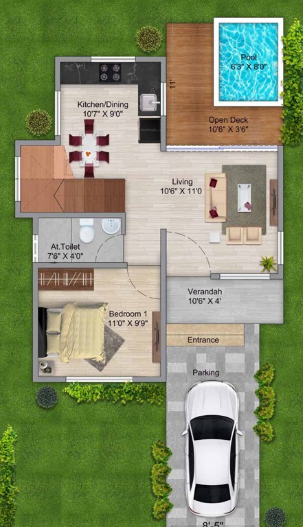  wollywood phase iv Floor Plan Ground Floor Plan