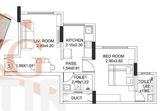  parijat chs sra ltd Floor Plan Floor Plan