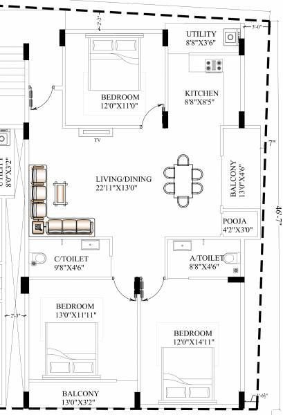  s-s-alpyne Floor Plan Floor Plan