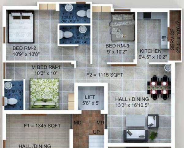  kolathur-secretrait-colony Floor Plan Floor Plan