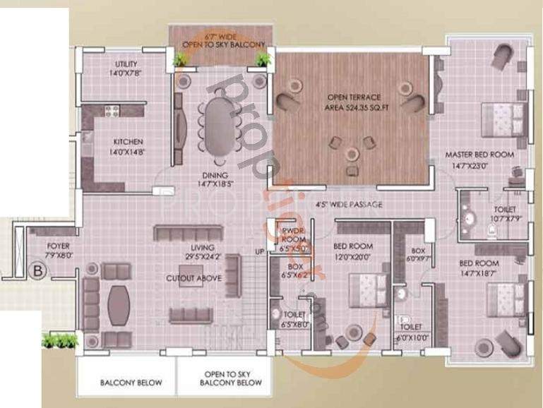 South Galaxy (6BHK+6T (7,345 sq ft) 7345 sq ft)