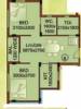 Sweet Shantiniketan Apartment III (2BHK+2T (885 sq ft) 885 sq ft)