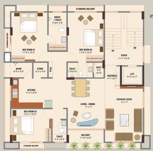  rushabh-seven Floor Plan Floor Plan