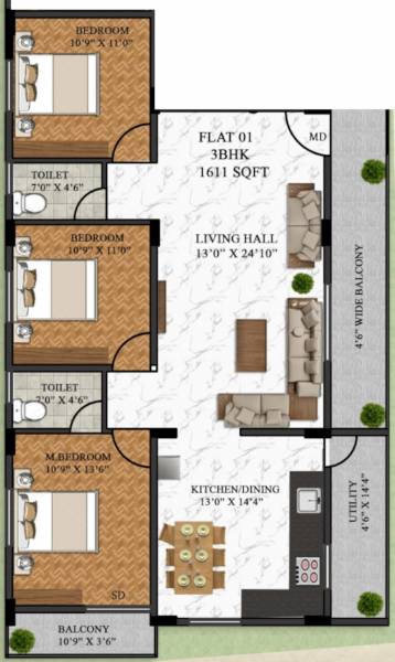  indraprastha Floor Plan Floor Plan