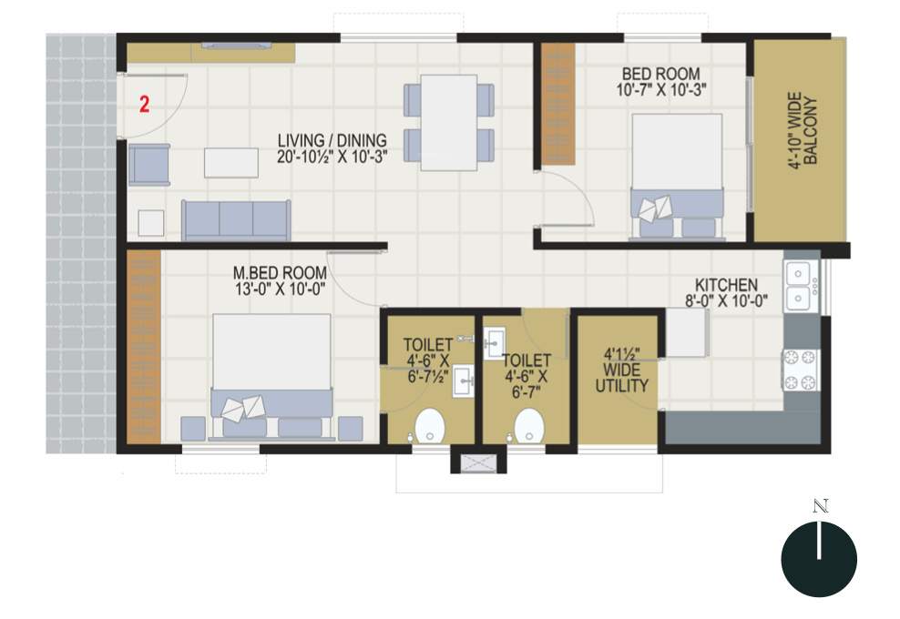  the reef Floor Plan Floor Plan
