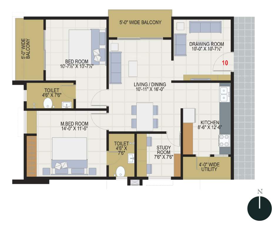  the reef Floor Plan Floor Plan