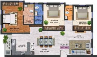  sai-gokulam Floor Plan Floor Plan