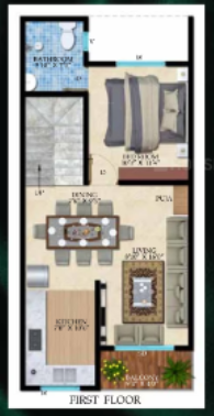  sukhbiri villas Floor Plan First Floor Plan