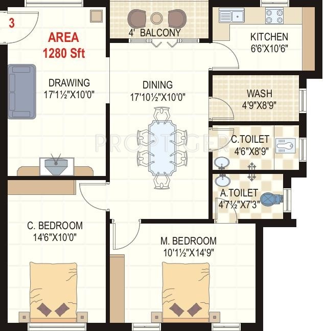 Libra Libra Residency (2BHK+2T (1,280 sq ft) 1280 sq ft) Libra Libra Residency (2BHK+2T (1,280 sq ft) 1280 sq ft)