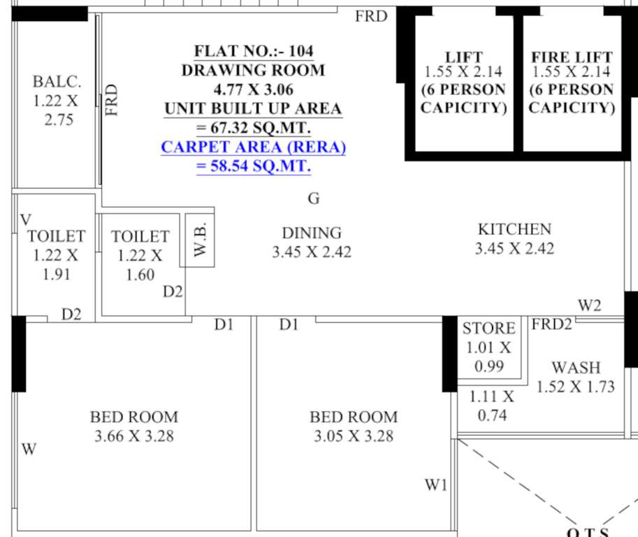  shubham lake view Floor Plan Floor Plan