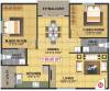 TR Builders and developers TR Greens (2BHK+2T (1,190 sq ft) 1190 sq ft)