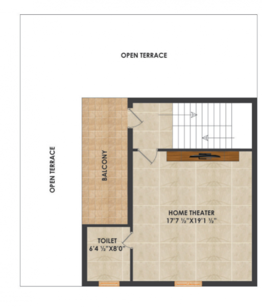 ayodhya-villas Floor Plan Second Floor Plan