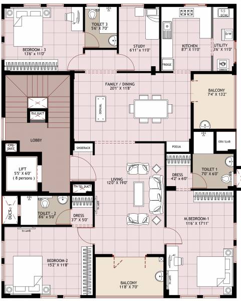  lakshmi Floor Plan Floor Plan