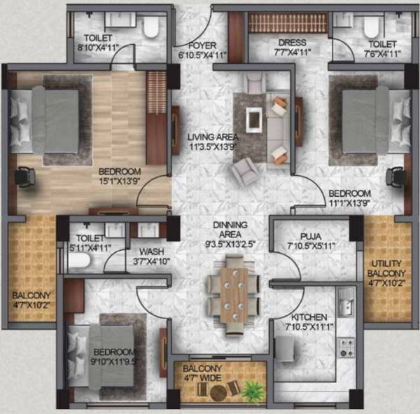 Floor Plan sugarcane-apartment Floor Plan Floor Plan