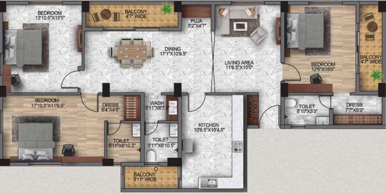  sugarcane apartment Floor Plan Floor Plan