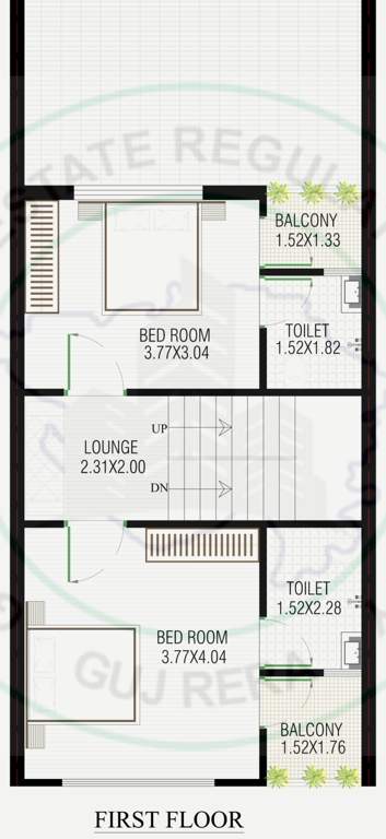  shree sr homes Floor Plan First Floor Plan