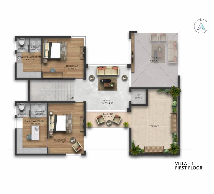  sea shine villas Floor Plan First Floor Plan