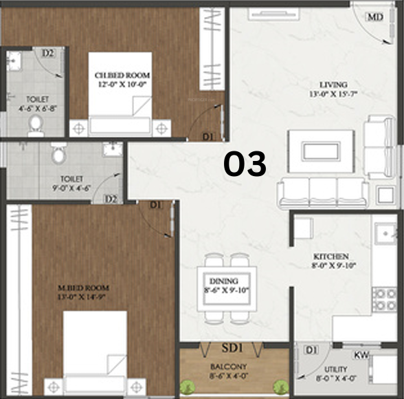 Floor Plan fortune square Floor Plan Floor Plan